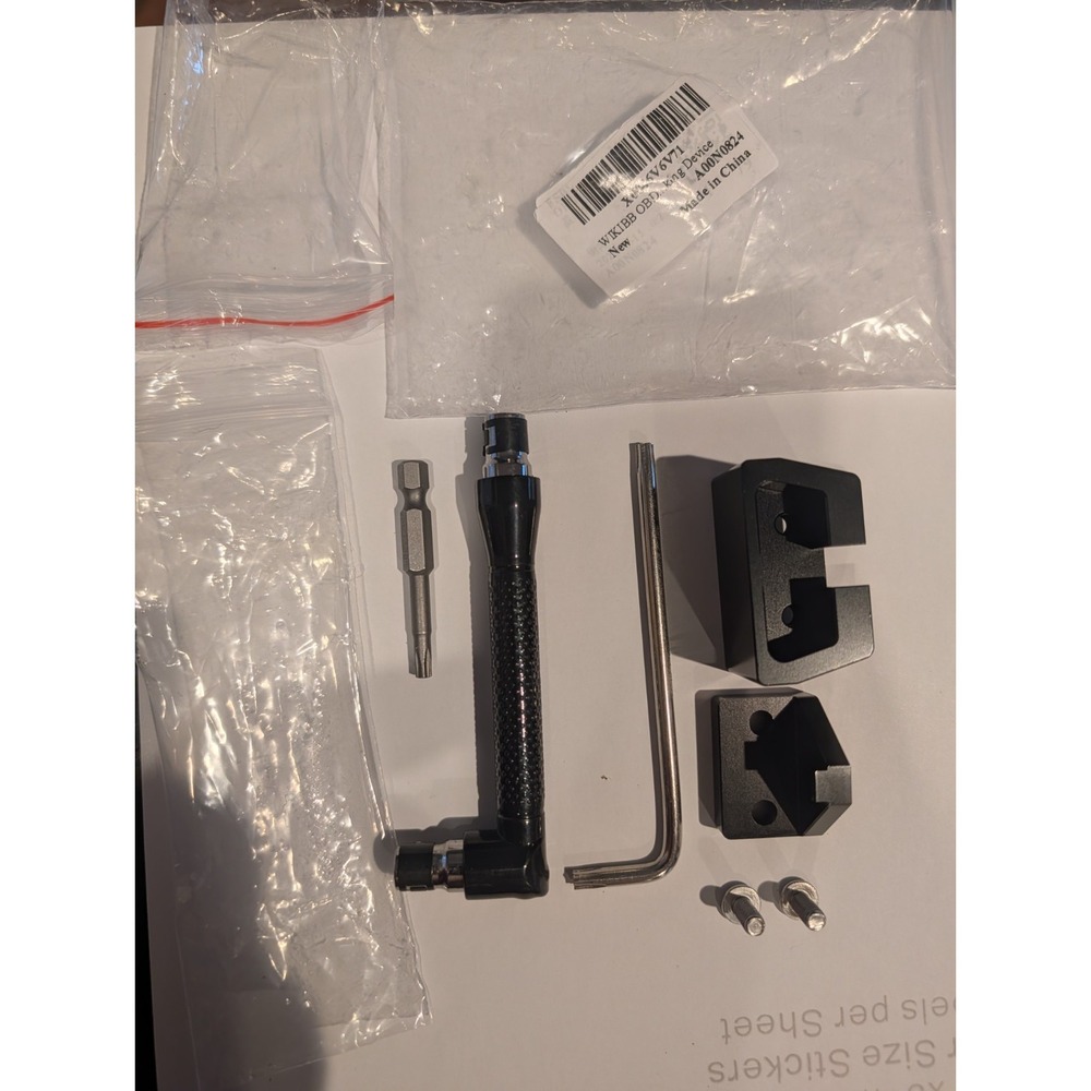 OBD II OBD2 PORT LOCK Security Anti-theft Tool Kit Block Access to OBD Connector